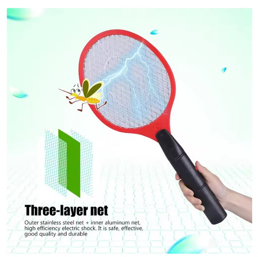 Bug Zapper Racket Fly Killer Electric Wasp Mosquito Insect Pest Swatter Bat